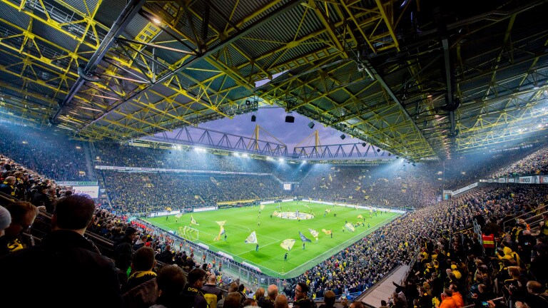 Fotoshooting BVBSignal Iduna Park Stadion