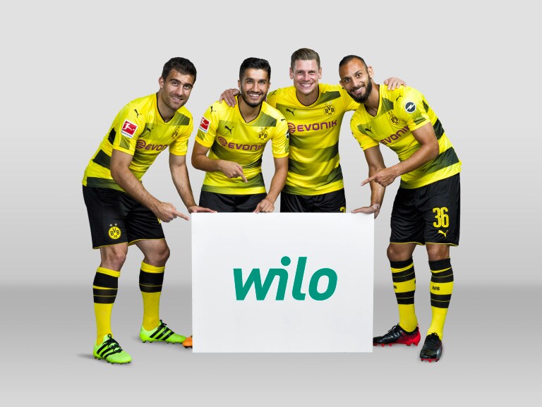 Fotoshooting BVB Spieler Saison 2017/18