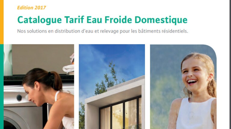 tarif eau froide 2017 couverture