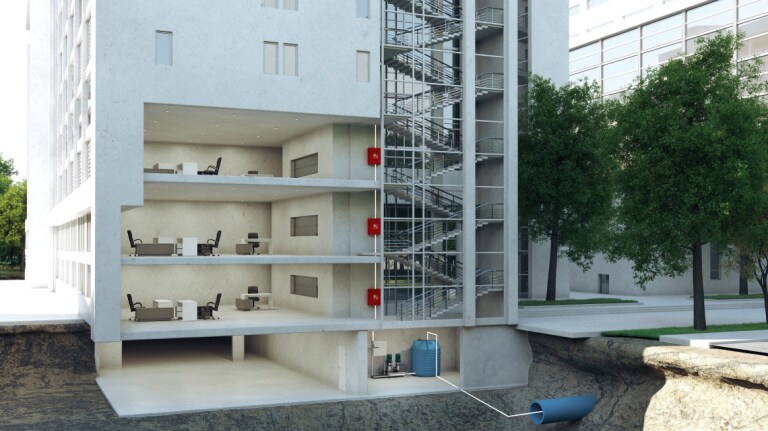 Brandbekämpfung WandhydrantenBrandbekämpfung Wandhydranten
