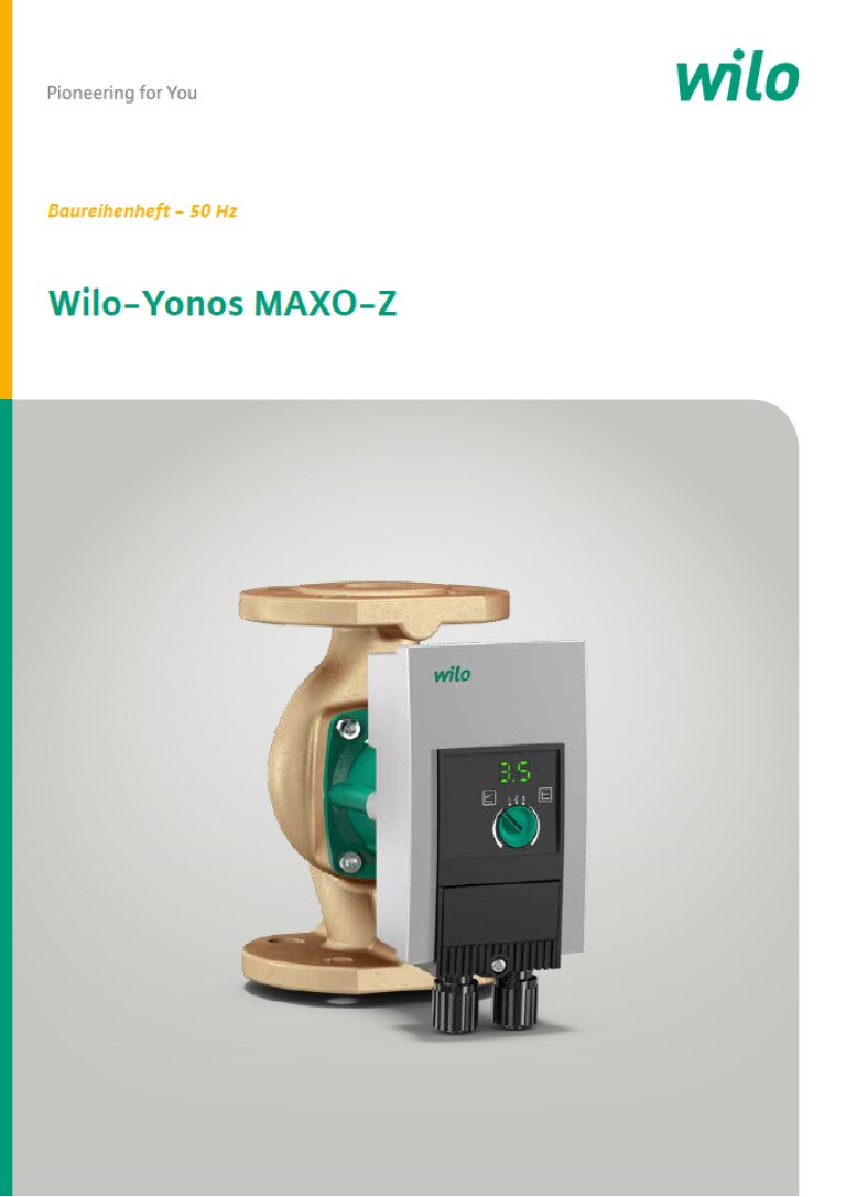 Titelbild Wilo-Yonos MAXO-Z