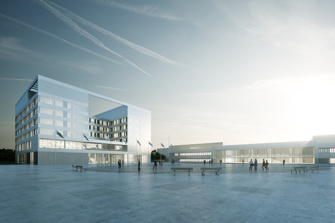 Wiloop Campus Dortmund office view