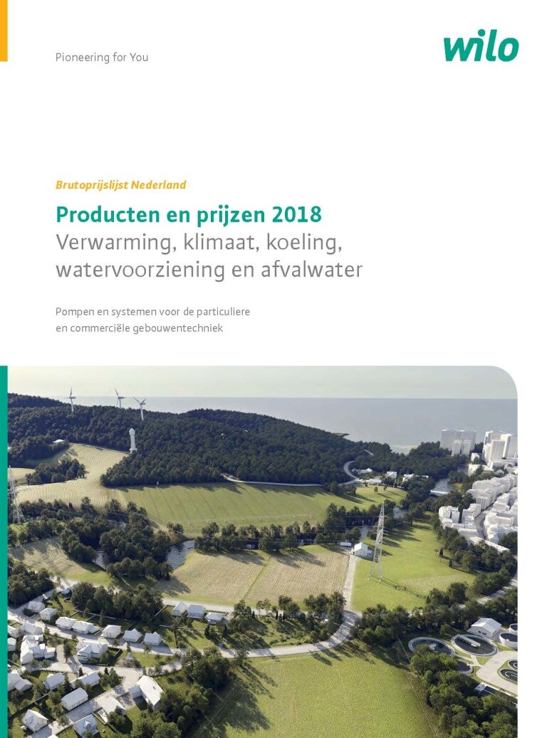 Producten en Prijzen 2018