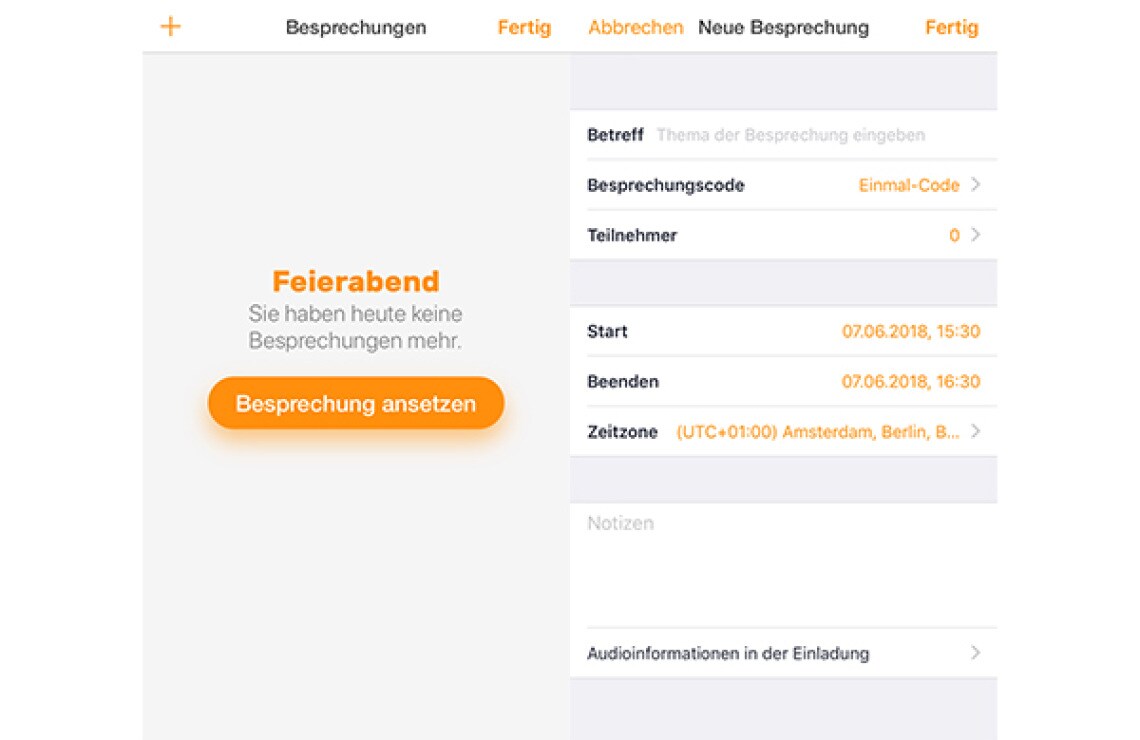 Screenshots App join.me