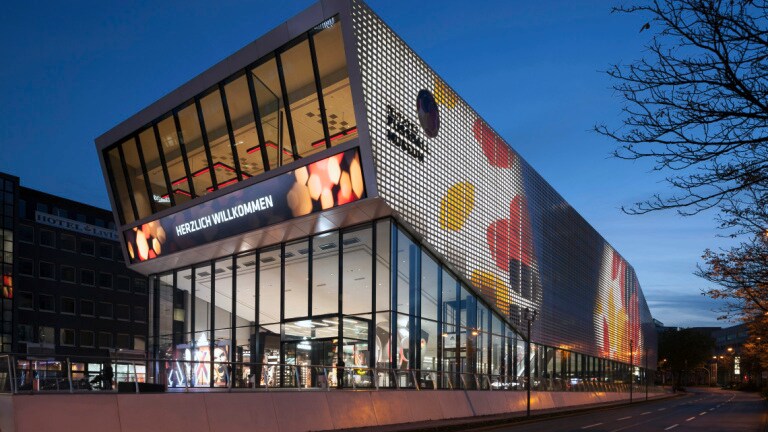 Fußballmuseum Gebäude von außen Fußballmuseum Gebäude von außen