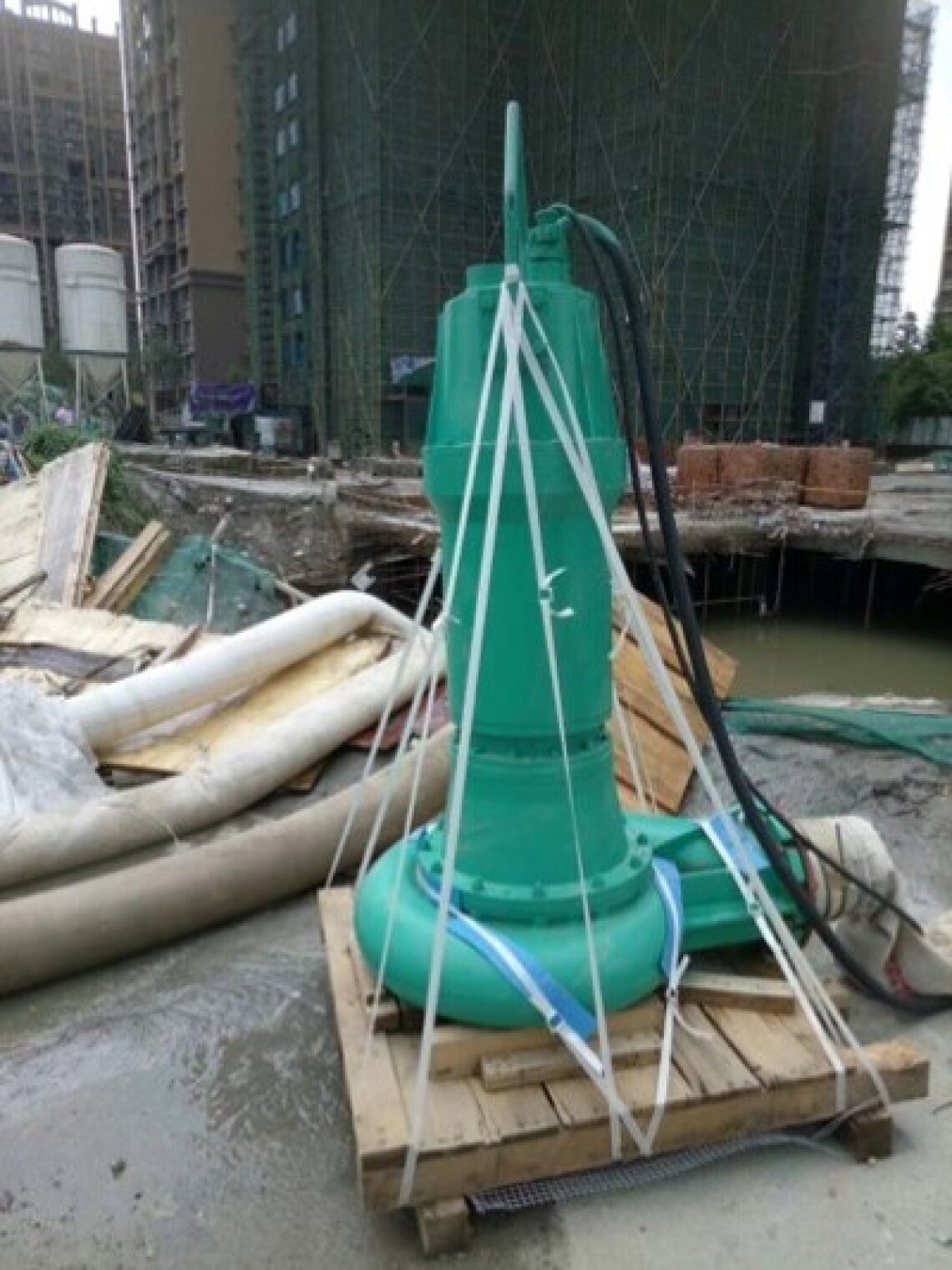暴雨突袭,威乐水泵驰援广汉香港花园小区