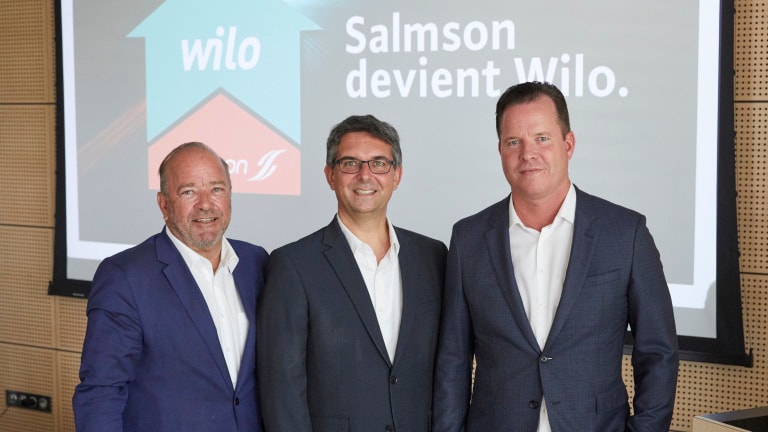 Brand Switch Ankündigung Aus Salmson wird Wilo