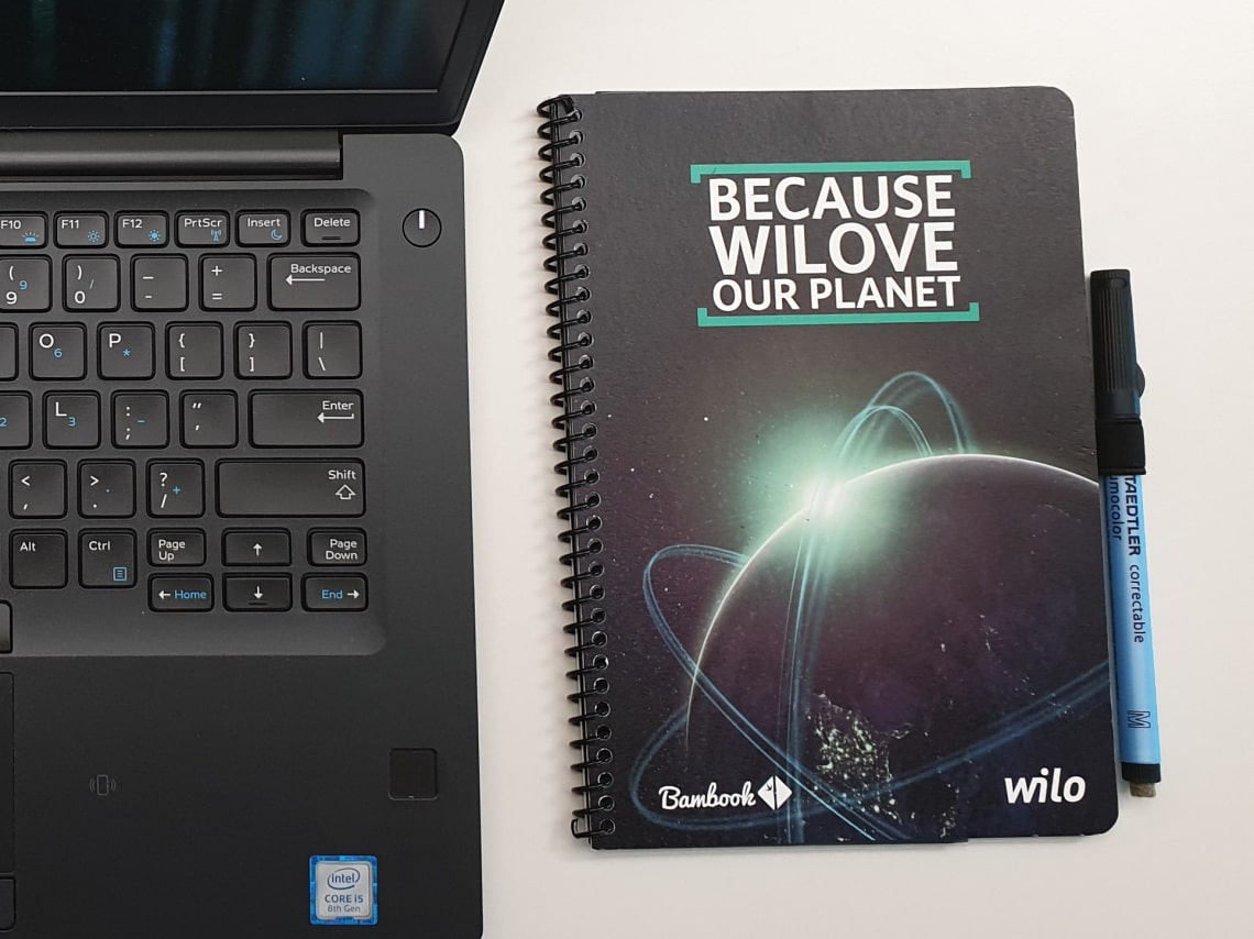 Bambook, reusabel notebook