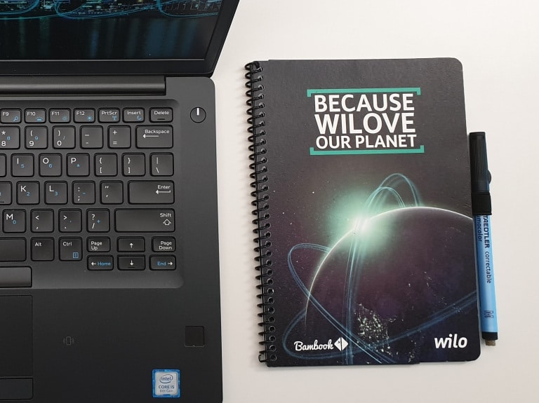 Bambook, reusabel notebook