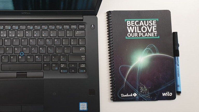 Bambook, reusabel notebook