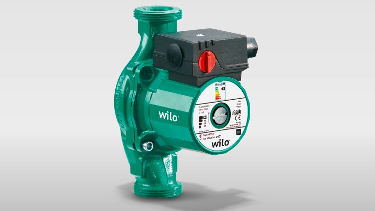 Convetionele Wilo-Star RS is in het verleden veel toegepast op vloerverwarmingsverdelers.