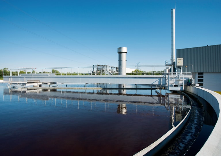 Sewage plant