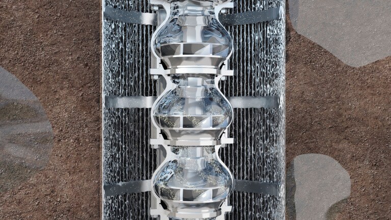 Wilo-Actun ZETOS-K8 close-up hydraulics