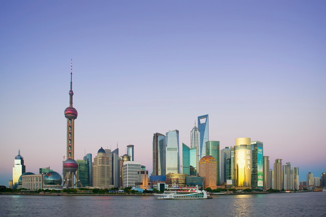 Skyline van Shanhai