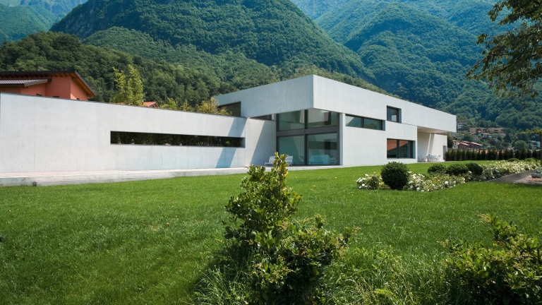 Villa Mansion with nature