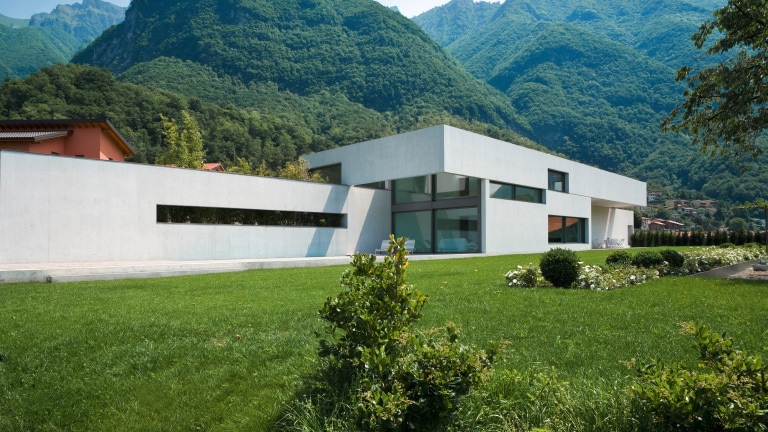 Villa Mansion with nature
