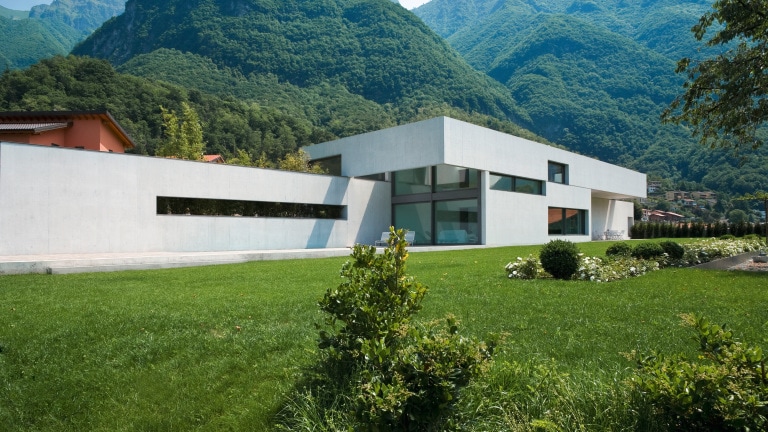 Villa Mansion with nature