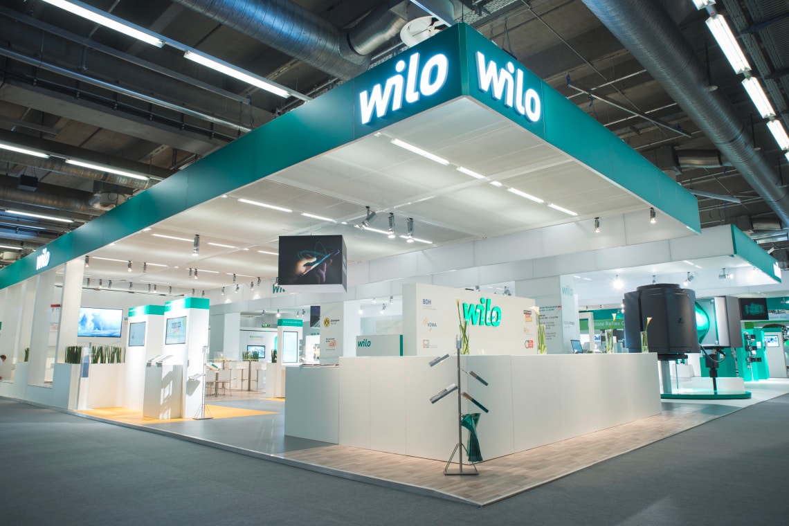 Der Messestand ISH 2017