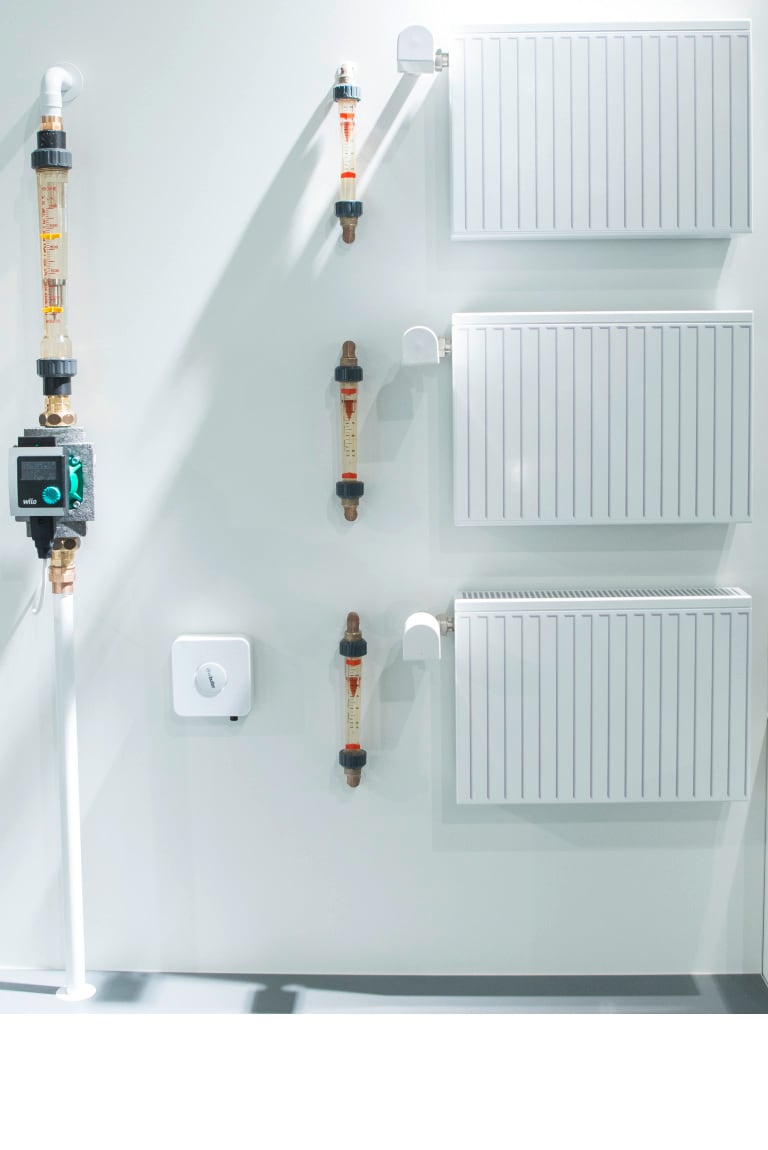 Wilo-Stratos PICO plus-SmartHome auf der ISH 2017, Wilo-Stratos PICO plus mit Heizungen